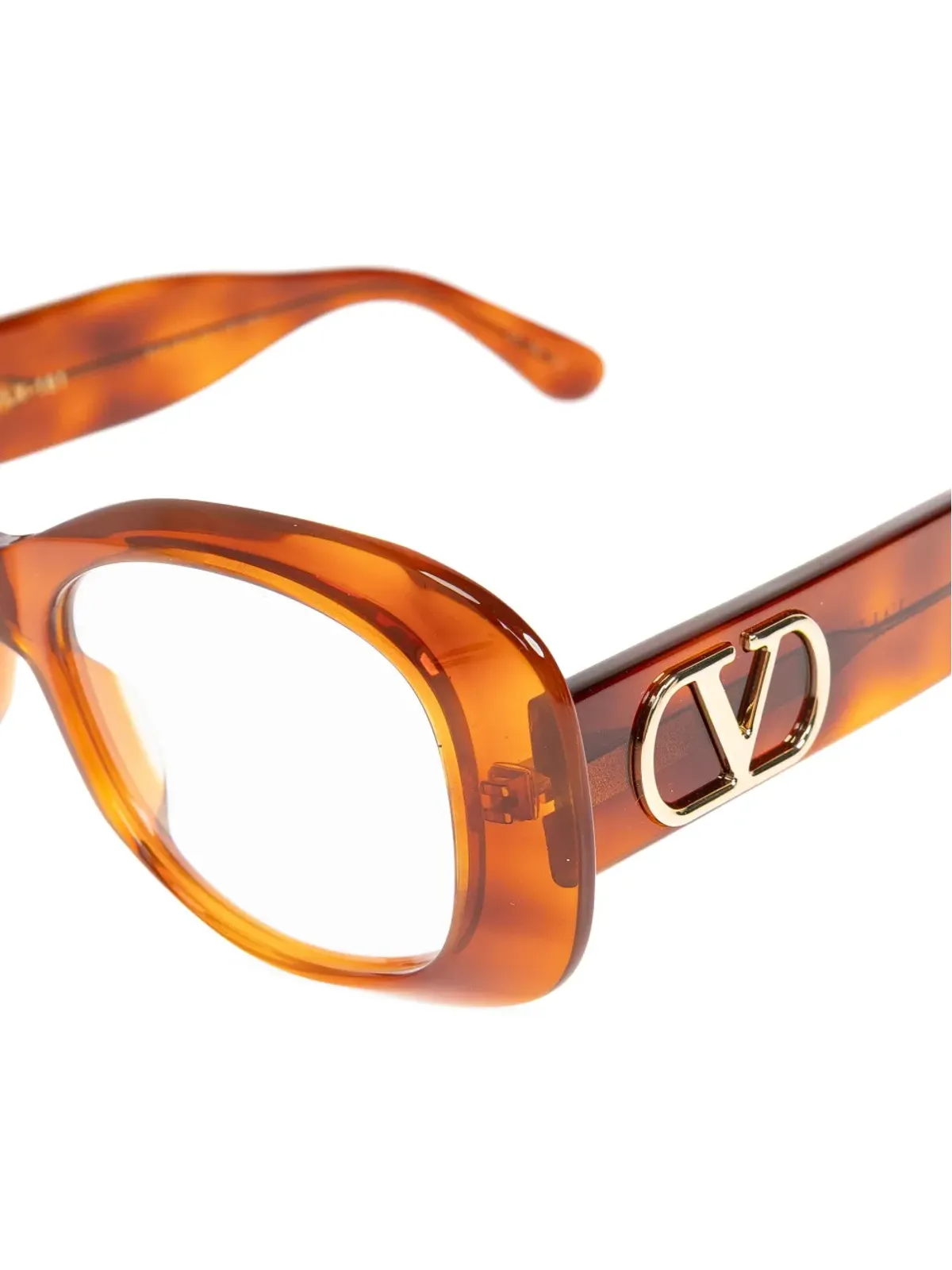 VALENTINO GARAVANI EYEWEAR オーバサイズフレーム眼鏡 - 画像2