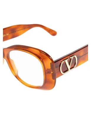 VALENTINO GARAVANI EYEWEAR オーバサイズフレーム眼鏡 - サムネイル2