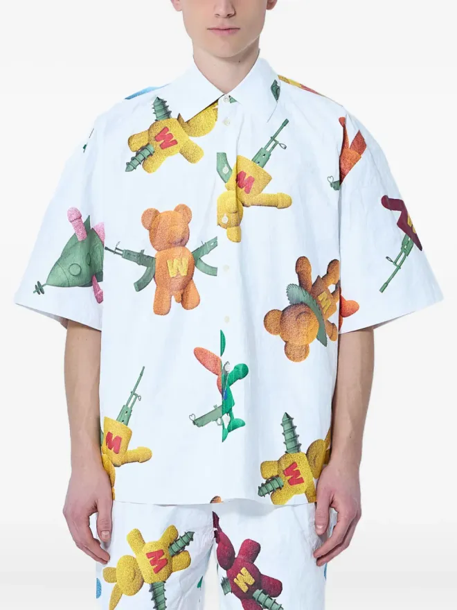 Walter Van Beirendonck Walter Van Beirendonck グラフィックプリントシャツの商品画像