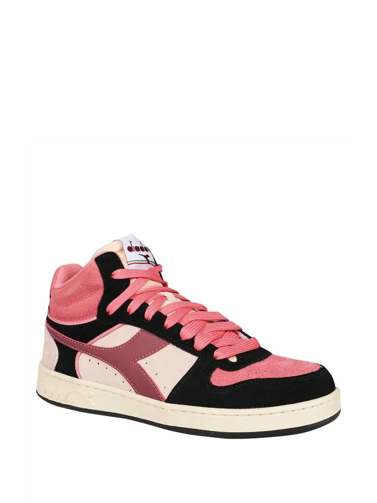 Diadora スエードハイトップスニーカー - 画像2