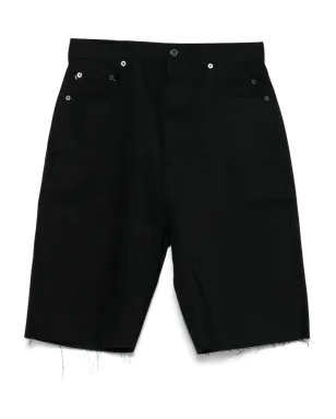 Rick Owens DRKSHDW ゲス・カットオフ ショーツ ブラック - サムネイル1