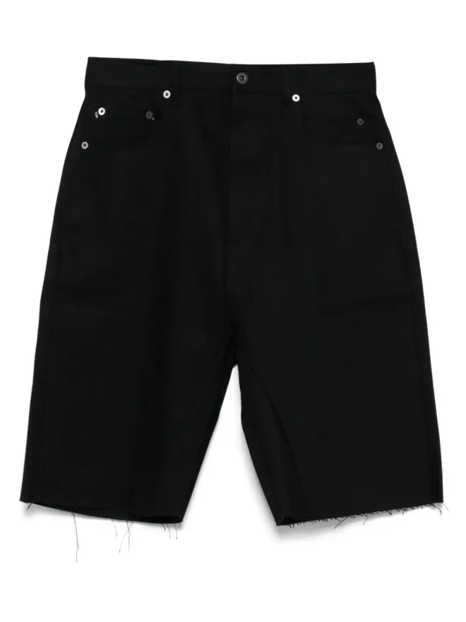 Rick Owens DRKSHDW Rick Owens DRKSHDW ゲス・カットオフ ショーツ ブラックの商品画像