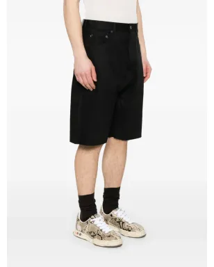 Rick Owens DRKSHDW ゲス・カットオフ ショーツ ブラック - サムネイル3