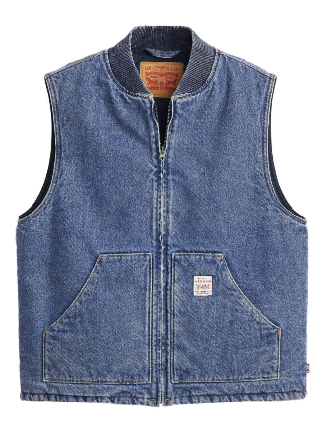 LEVI'S Levi's Sansome ジップポケット付きジレ - ブルーの商品画像