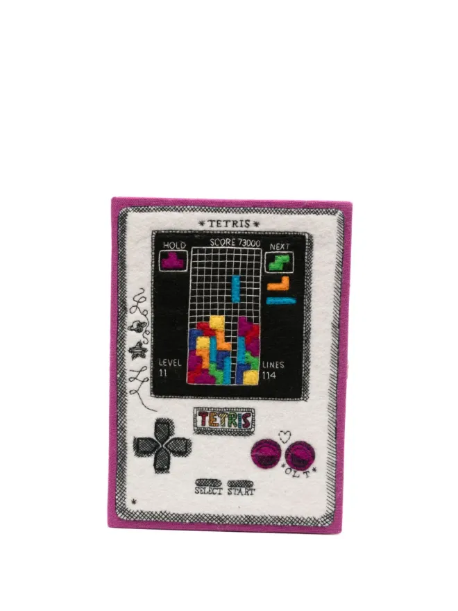 Olympia Le-Tan Olympia Le-Tan Tetris clutch bag - Neutralsの商品画像