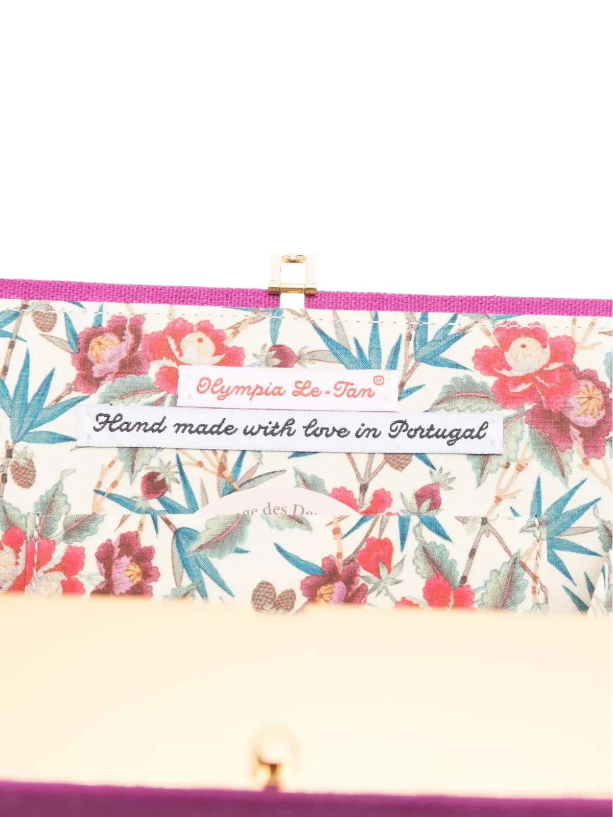 Olympia Le-Tan Tetris clutch bag - Neutrals - 画像5