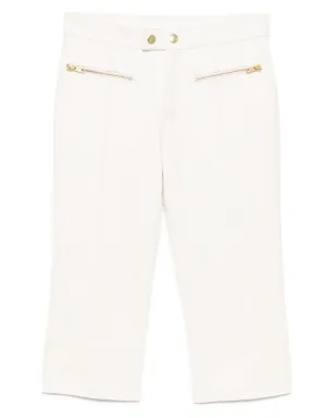 Cynthia Rowley Downtown レザー クロップドパンツ - サムネイル1