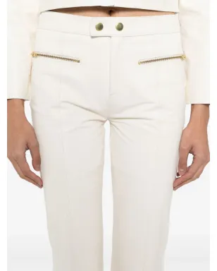 Cynthia Rowley Downtown レザー クロップドパンツ - サムネイル5