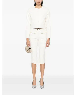 Cynthia Rowley Downtown cropped leather jacket - サムネイル2