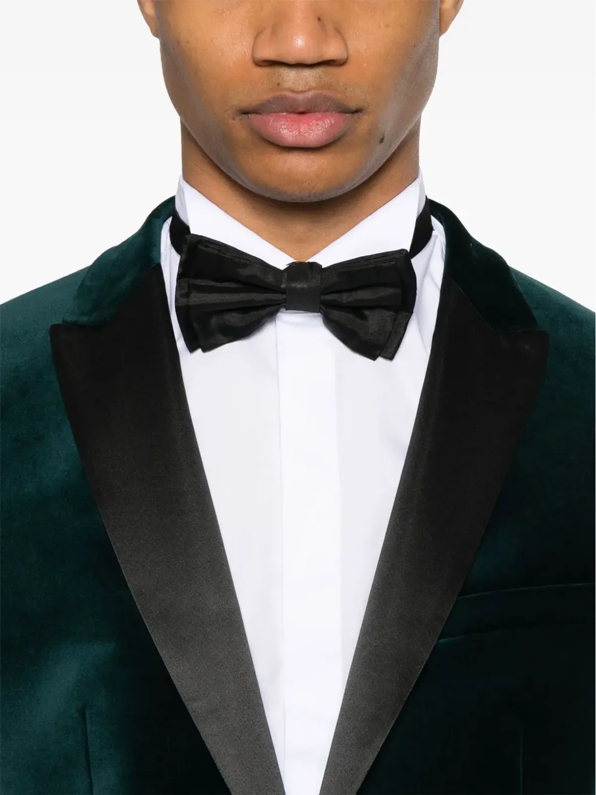 REMUS UOMO ベルベットブレザー グリーン - 画像5