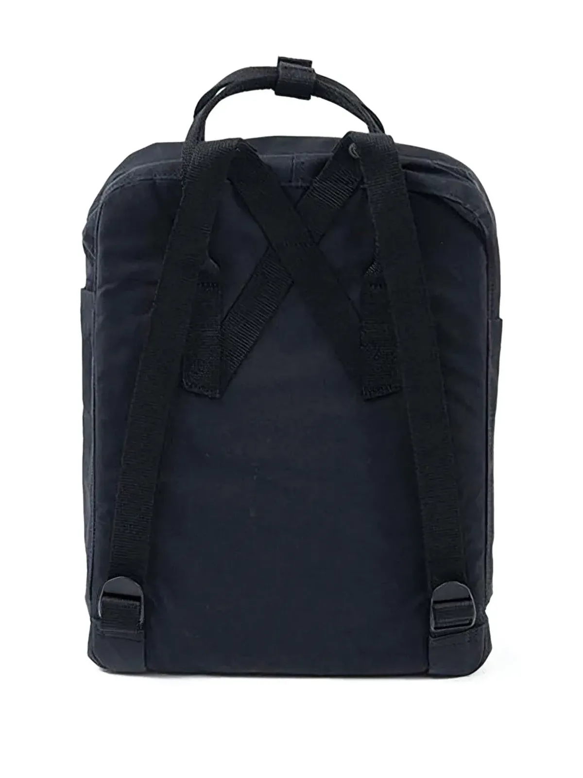 Fjällräven Kånken ロゴバックパック ブラック - 画像2