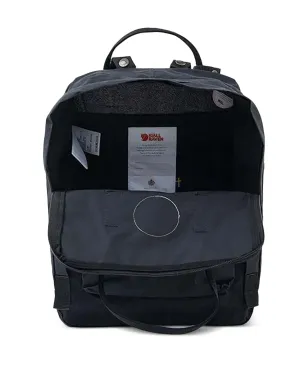 Fjällräven Kånken ロゴバックパック ブラック - サムネイル3