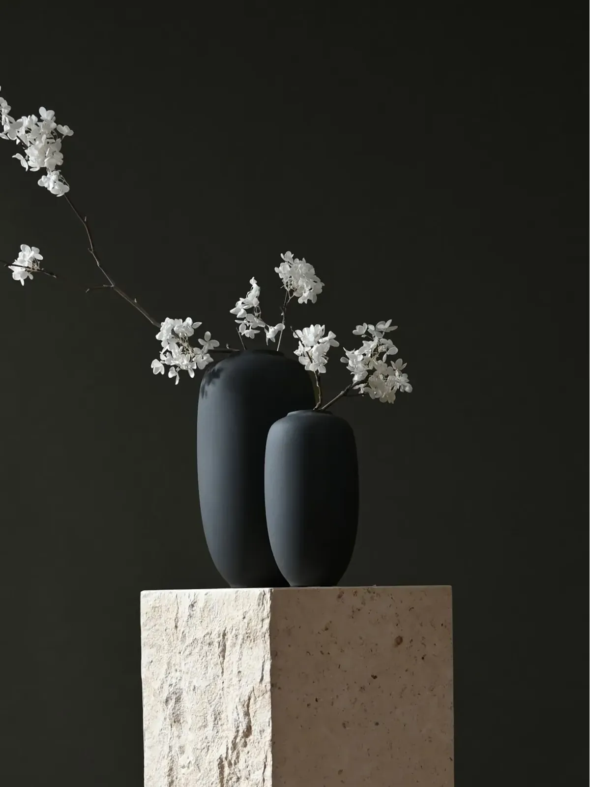 101 Copenhagen Sunao花瓶 - ブラック - 画像3