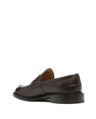 Tricker's レザー ローファー ブラウン - サムネイル3