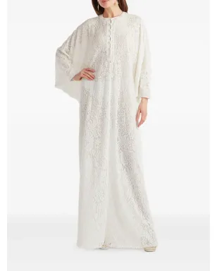 Tadashi Shoji レースドレープドレス - サムネイル2