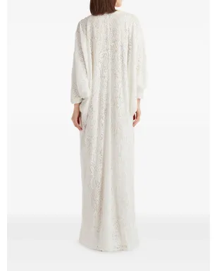 Tadashi Shoji レースドレープドレス - サムネイル3