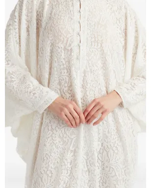 Tadashi Shoji レースドレープドレス - サムネイル4