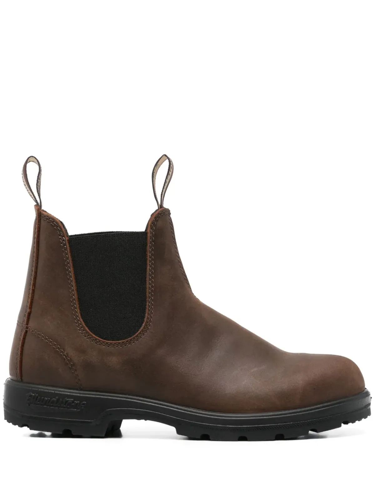 Blundstone ラウンドトゥレザーチェルシーブーツ - 画像1