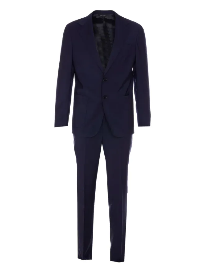 COLAMARINO COLAMARINO テーラードツーピーススーツ ブルーの商品画像