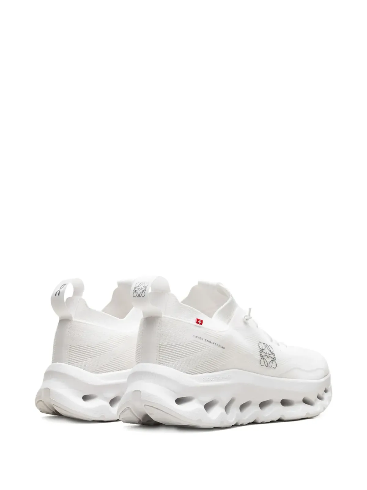 On x Loewe Cloudtilt ホワイトスニーカー - 画像3