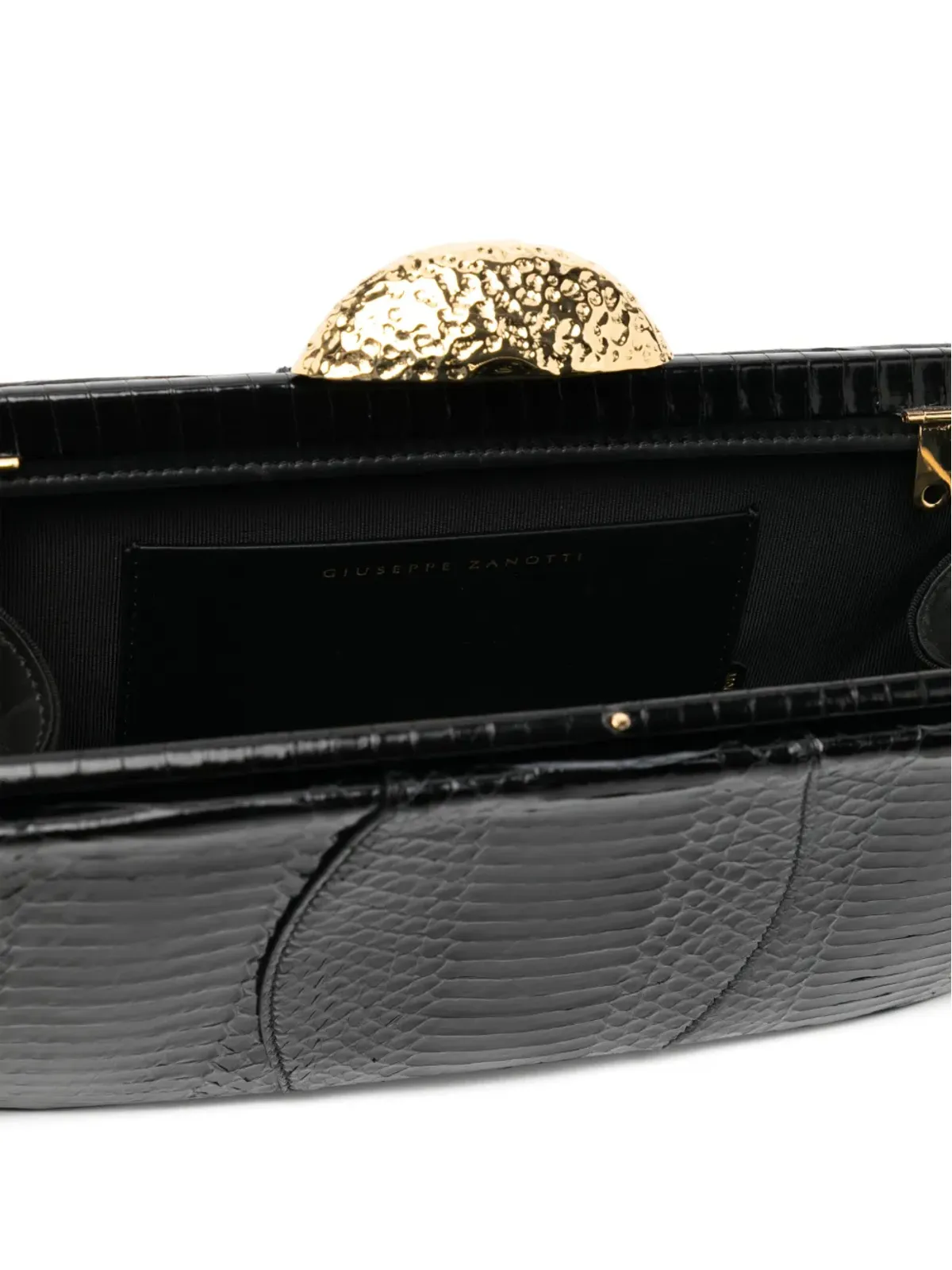 Giuseppe Zanotti Eve クラッチバッグ - ブラック - 画像5