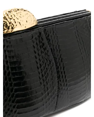 Giuseppe Zanotti Eve クラッチバッグ - ブラック - サムネイル4