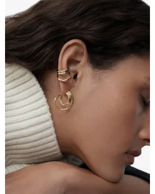 Otiumberg ねじりフープピアス - サムネイル3
