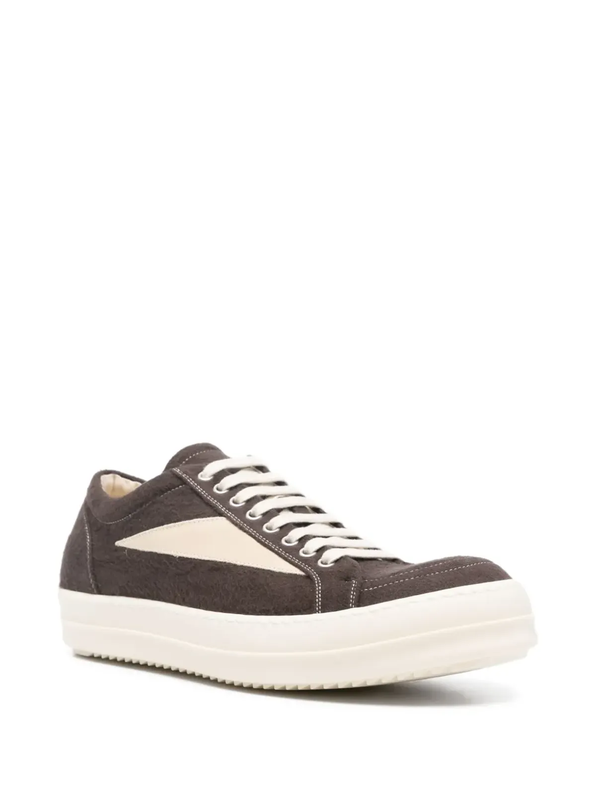 Rick Owens DRKSHDW ビンテージ パネル入りスニーカー - ブラウン - 画像2