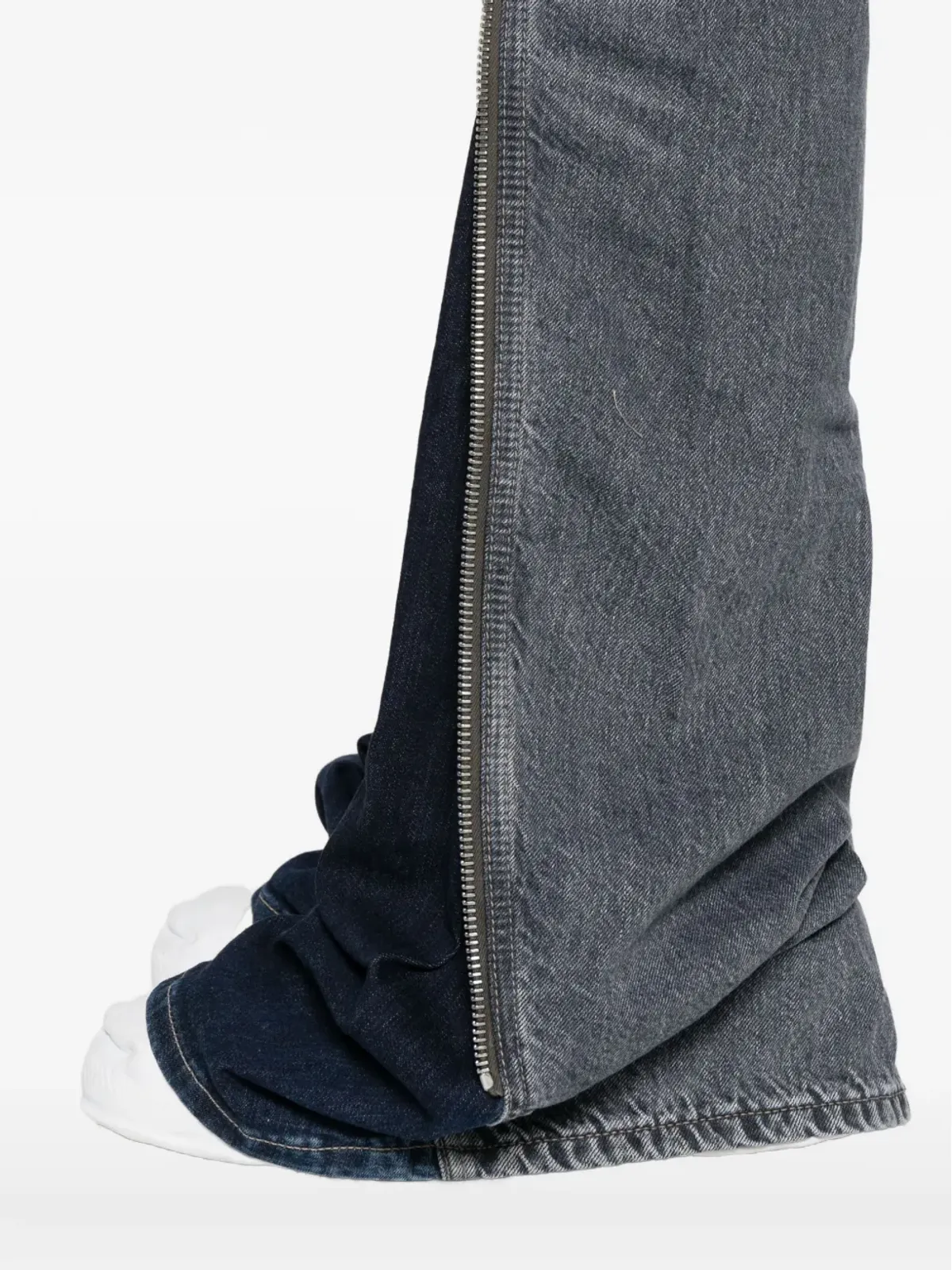 Rick Owens DRKSHDW ボラン バナナ ジップディテール ジーンズ - 画像5