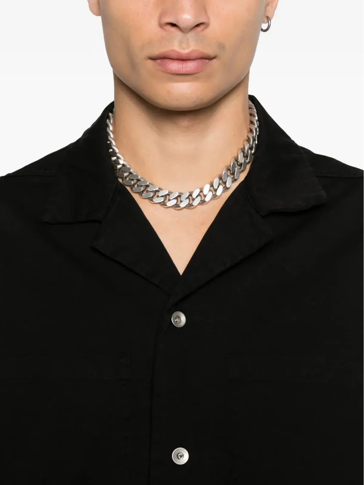 Rick Owens DRKSHDW トミー シャツジャケット ブラック - 画像5