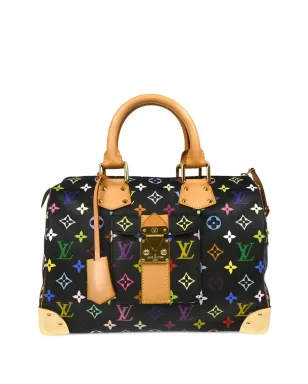 Louis Vuitton ビンテージ 2010 Speedy 30 ハンドバッグ - ブラック - サムネイル1