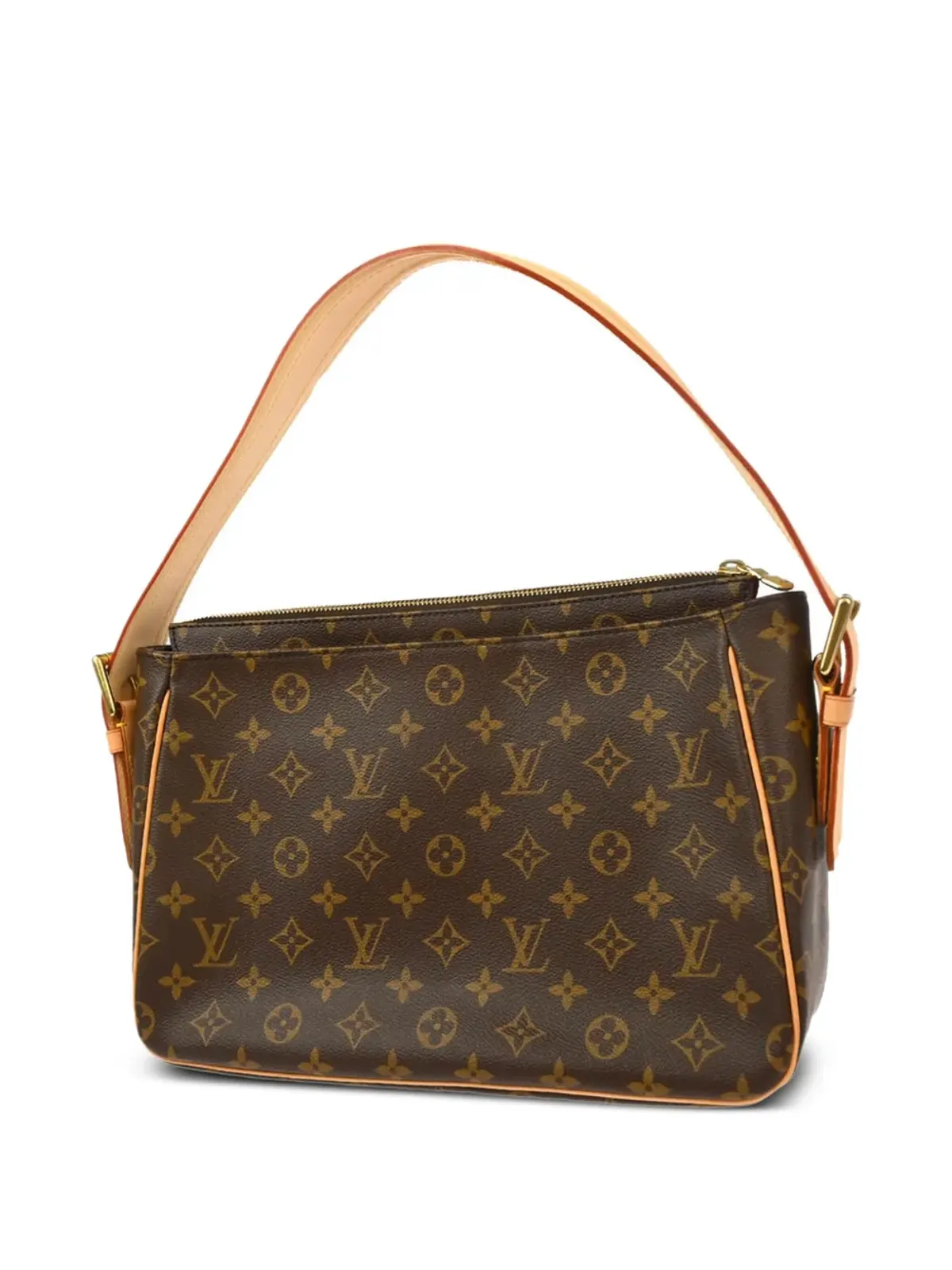 Louis Vuitton ビンテージ 2005年 ヴィヴァシテGM ショルダーバッグ ブラウン - 画像2