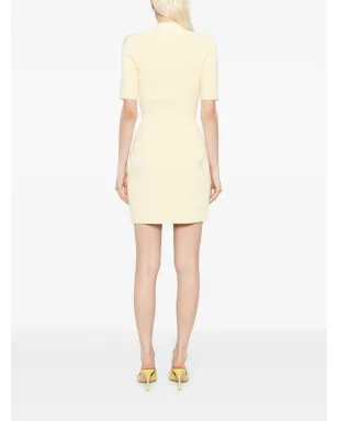 Elisabetta Franchi ニットドレス - イエロー - サムネイル4