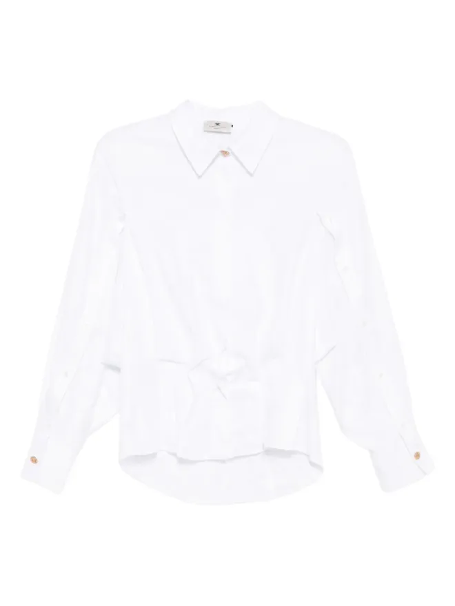 Elisabetta Franchi Elisabetta Franchi コットンシャツ - ホワイトの商品画像