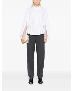Elisabetta Franchi コットンシャツ - ホワイト - サムネイル2