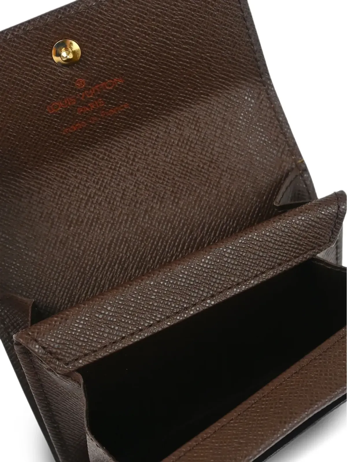 Louis Vuitton ビンテージ 2005 ダミエ・エベヌ ウォレット - ブラウン - 画像4