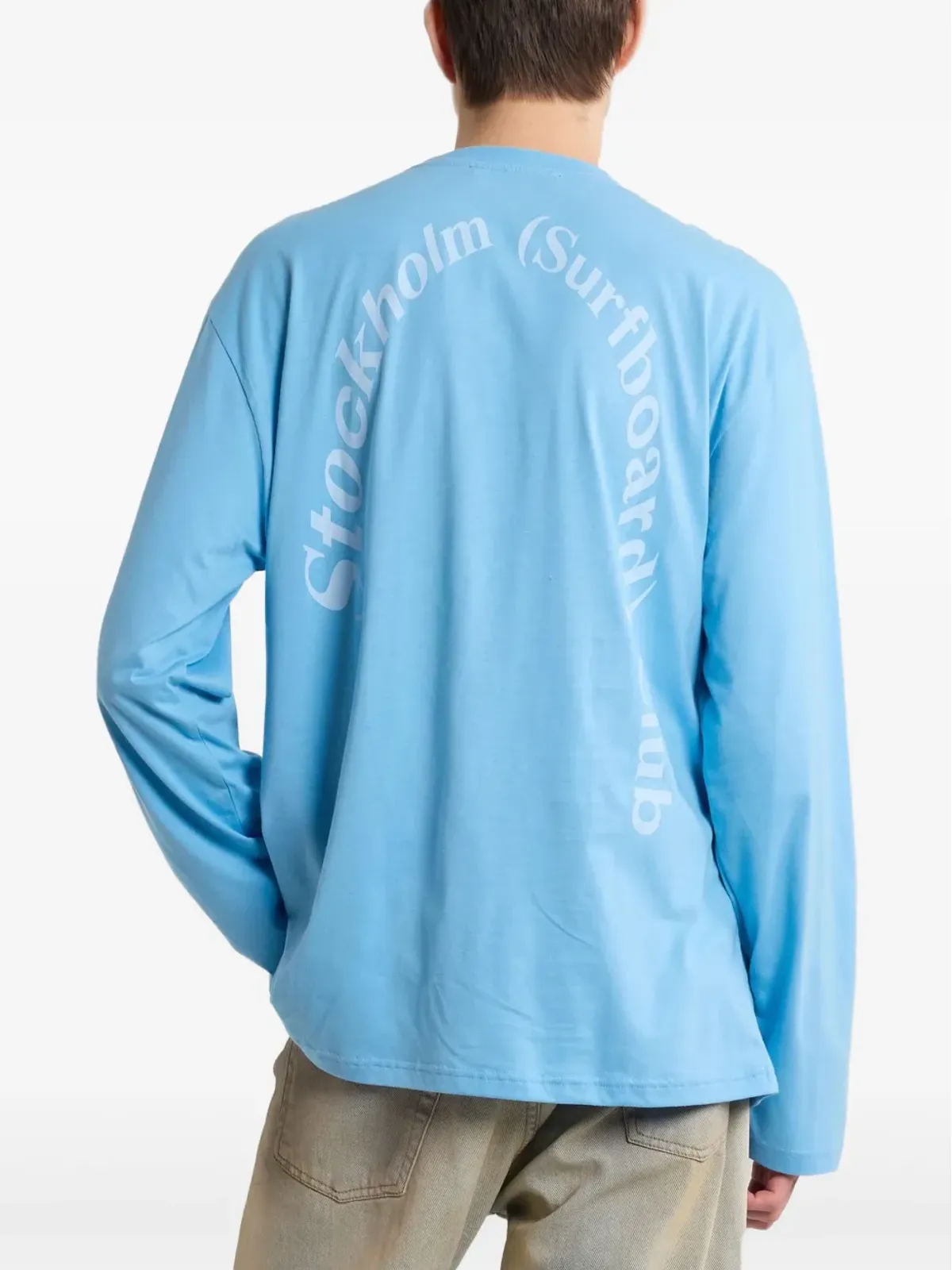 Stockholm Surfboard Club ロングスリーブ グラフィックTシャツ - 画像4
