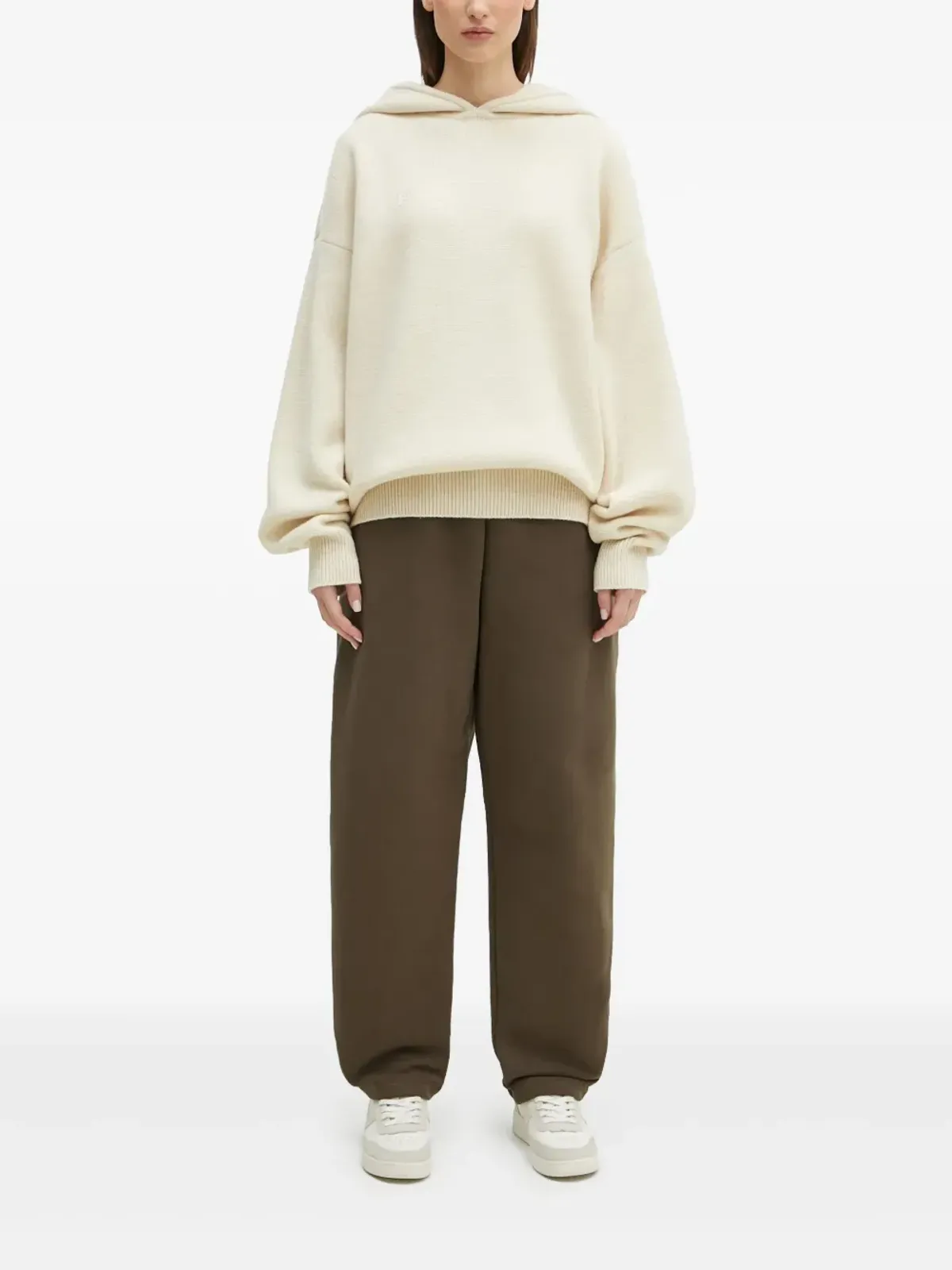 Pangaia ボリュームスリーブ フード付きパーカー - 画像1