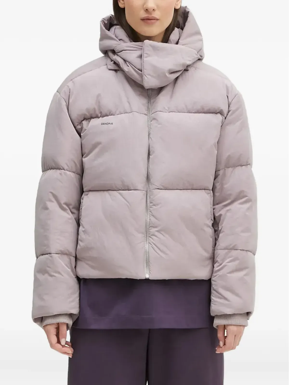 Pangaia フード付きダウンジャケット - 画像1