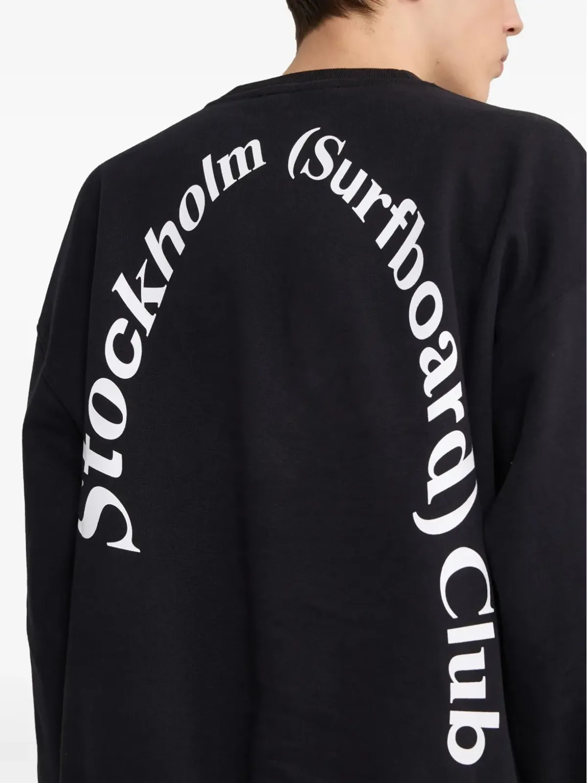 Stockholm Surfboard Club コットン製スウェットシャツ - 画像5