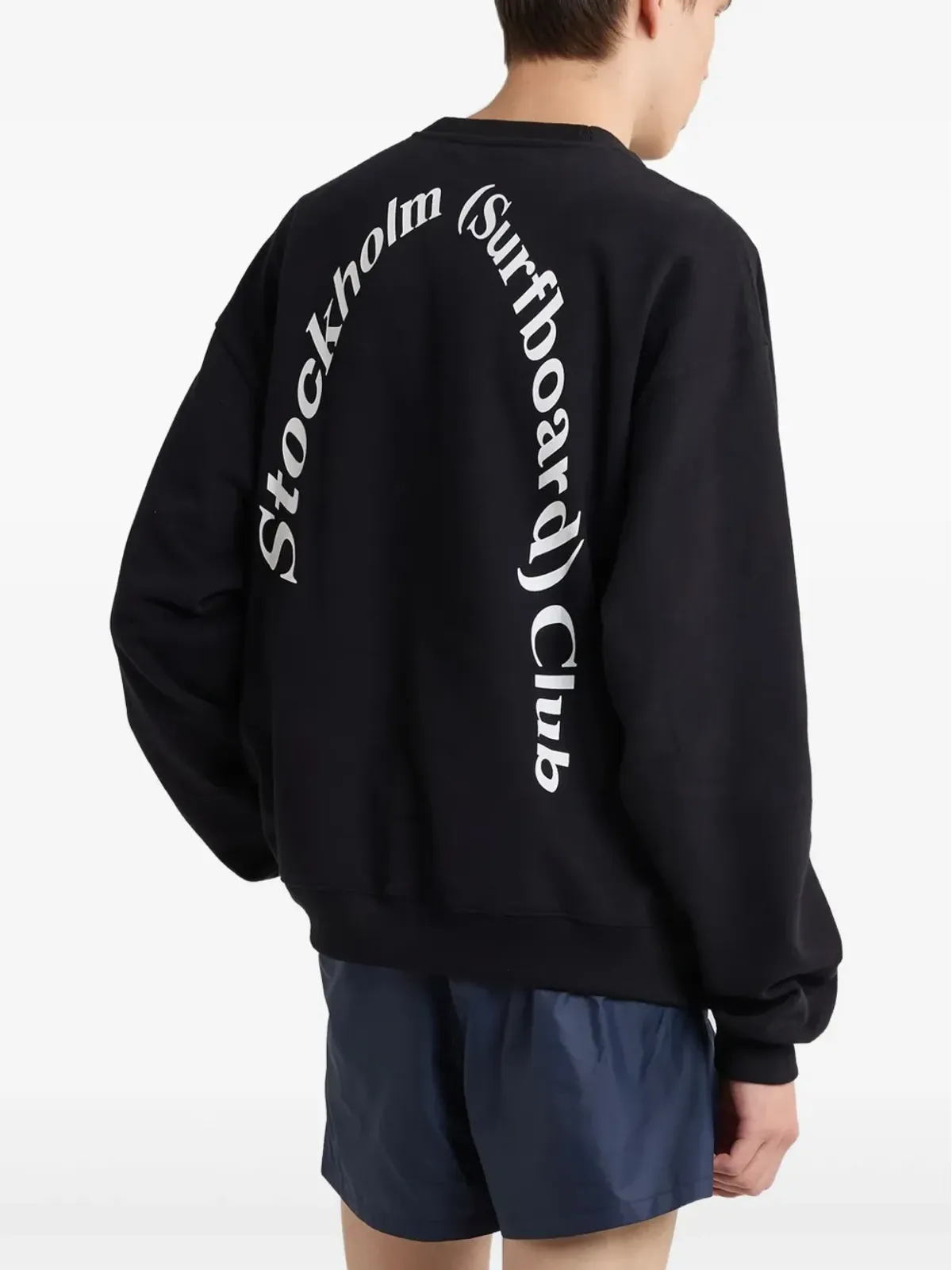 Stockholm Surfboard Club コットン製スウェットシャツ - 画像4