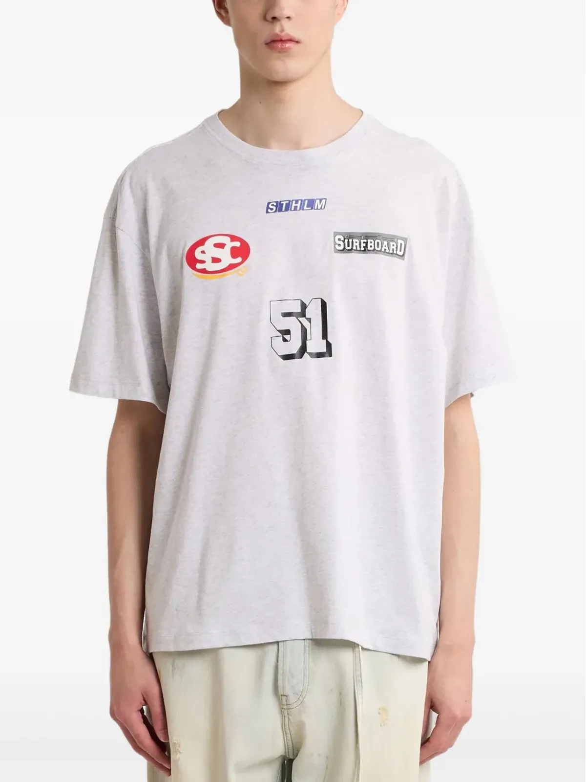 Stockholm Surfboard Club グラフィックプリントTシャツ - 画像1