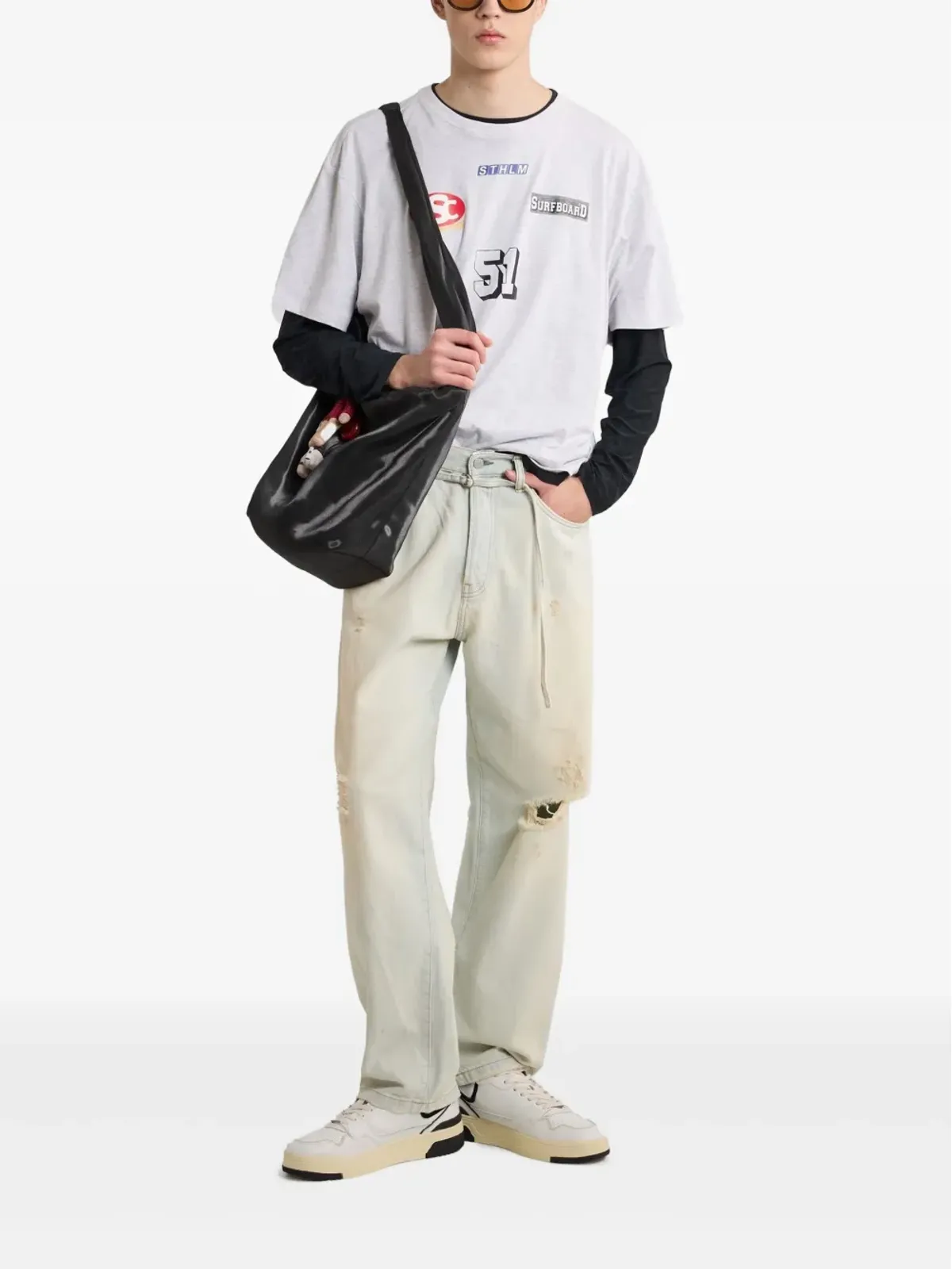 Stockholm Surfboard Club グラフィックプリントTシャツ - 画像2
