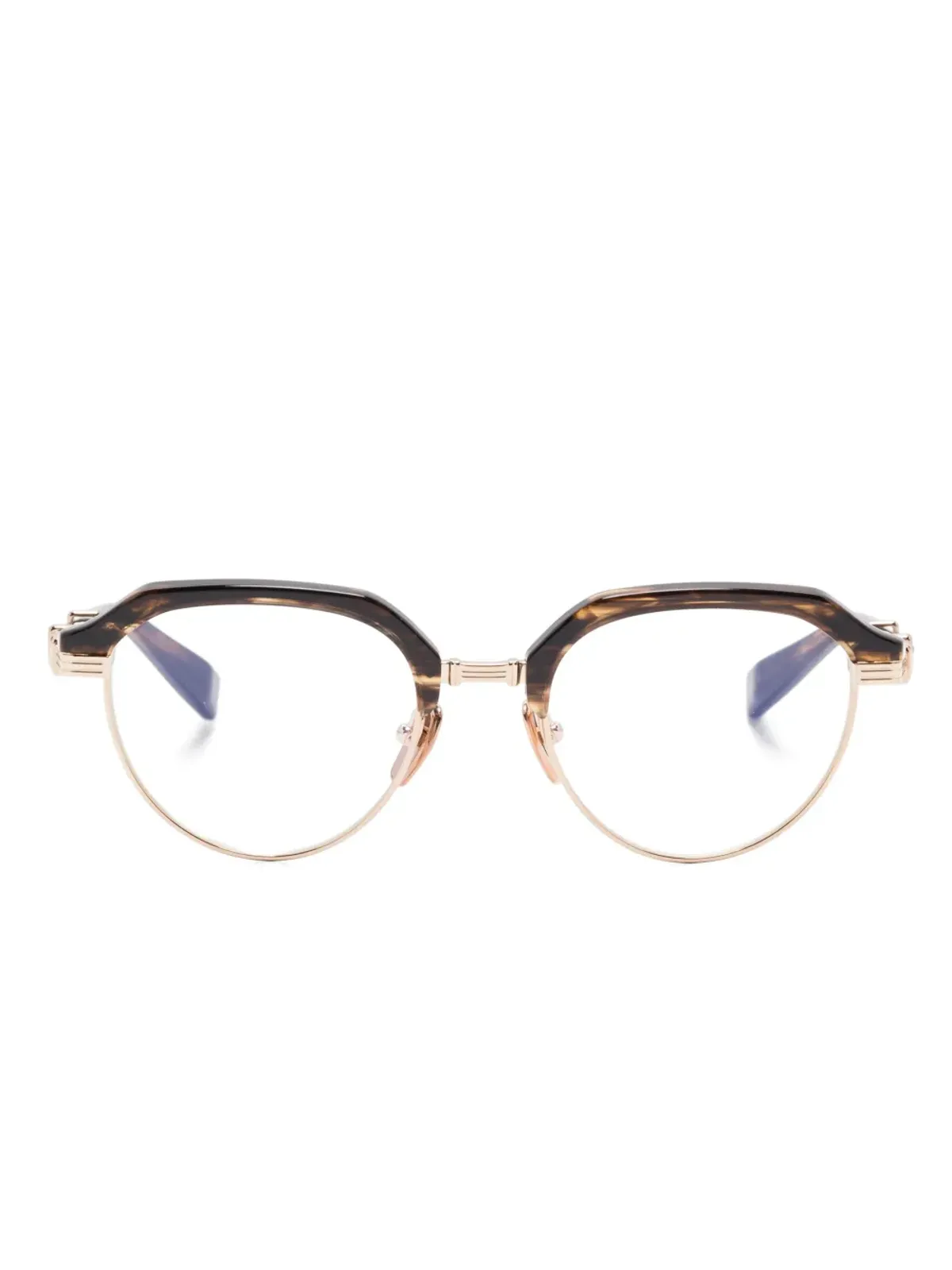 Balmain Eyewear アドミラルグラス ブラウン - 画像1