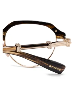 Balmain Eyewear アドミラルグラス ブラウン - サムネイル3