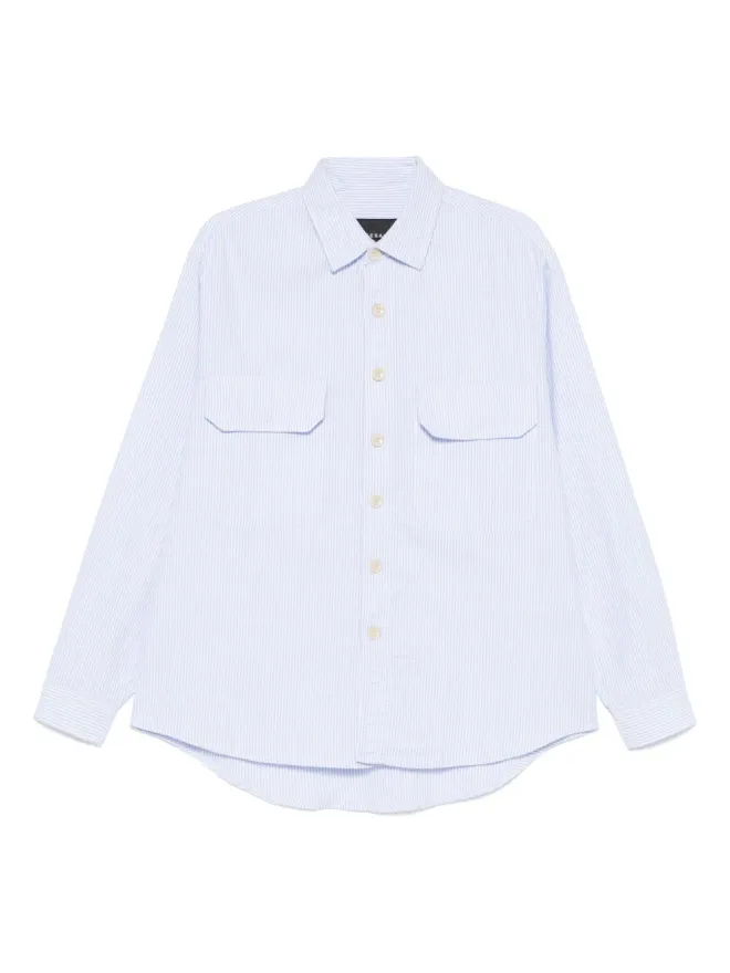 White Sand White Sand ストライプシャツ - ブルーの商品画像