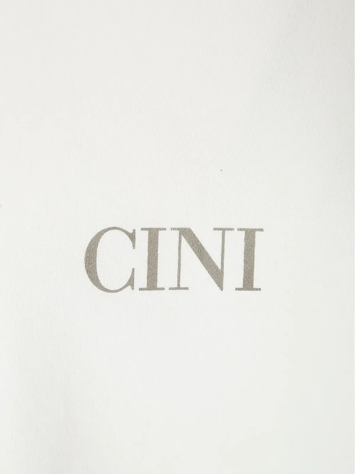 Cini ロゴプリント Tシャツ - 画像3