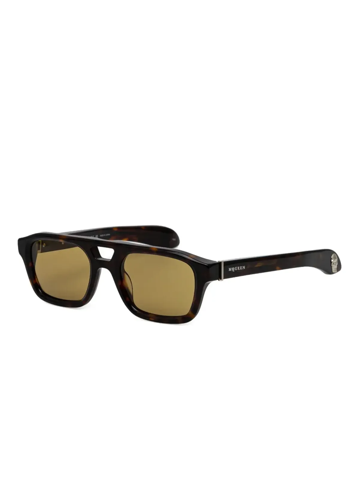 Alexander McQueen Eyewear T-Barスクエアフレーム サングラス - 画像2