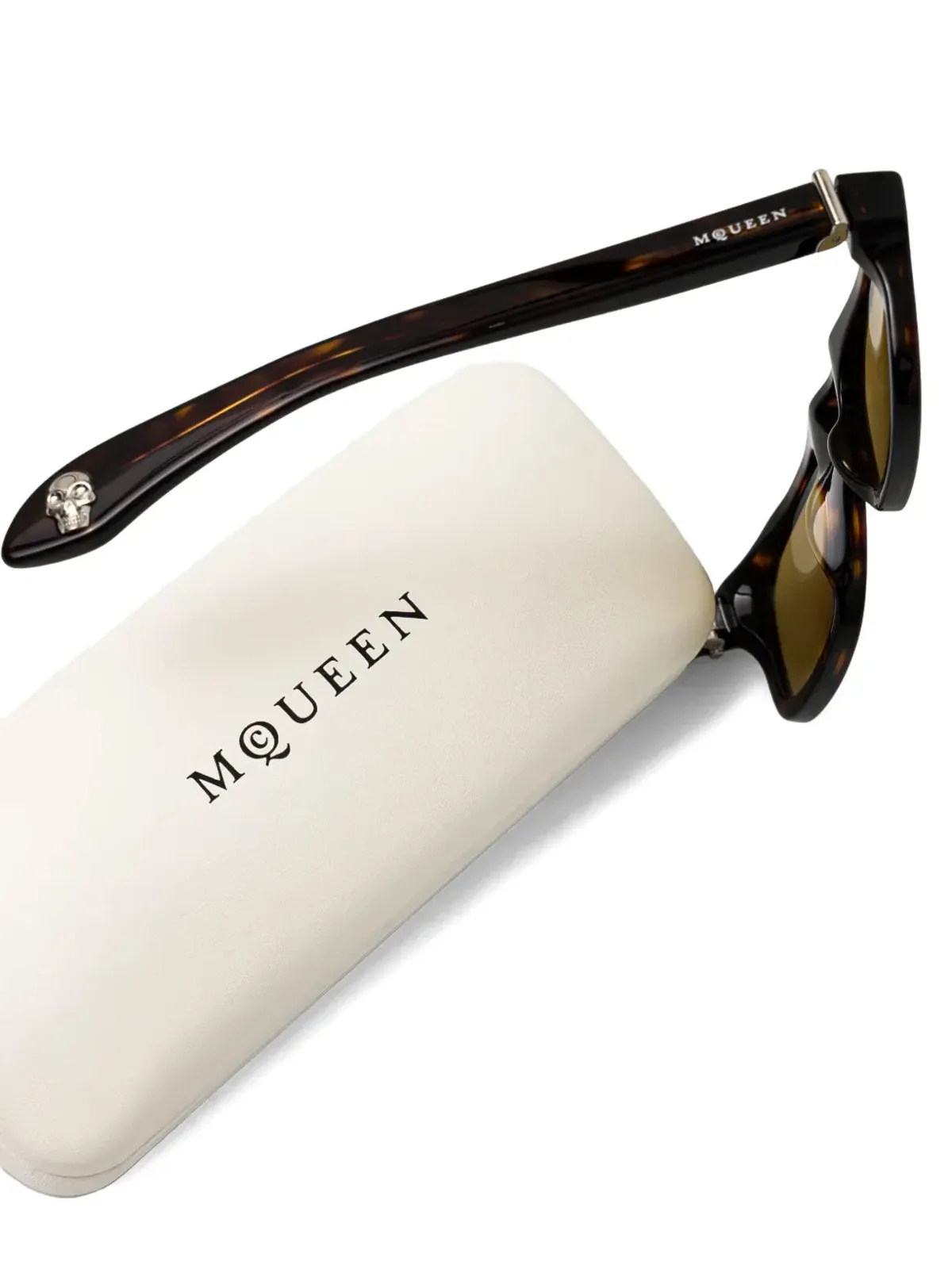 Alexander McQueen Eyewear T-Barスクエアフレーム サングラス - 画像3