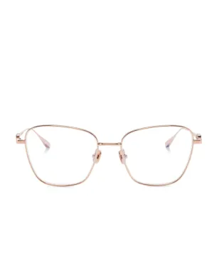 VALENTINO GARAVANI EYEWEAR Vlogo Signature II メガネ - ピンク - サムネイル1